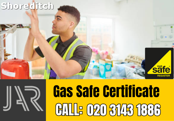 gas safe certificate Shoreditch